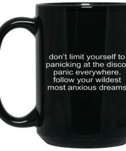 Don't Limit Yourself To Panicking At The Disco Mugs 1 Dont Limit Yourself To Panicking At The Disco Mugs 2