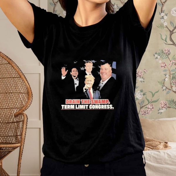 Drain The Swamp Term Limit Congress T-Shirt