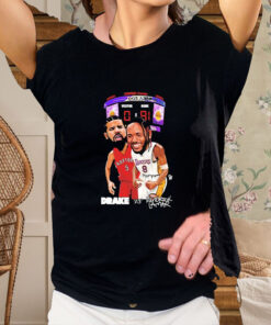 Drake Vs Kendrick Lamar Stapl'es Center Los Angeles Lakers Kdot 81 Pts T Shirt 1