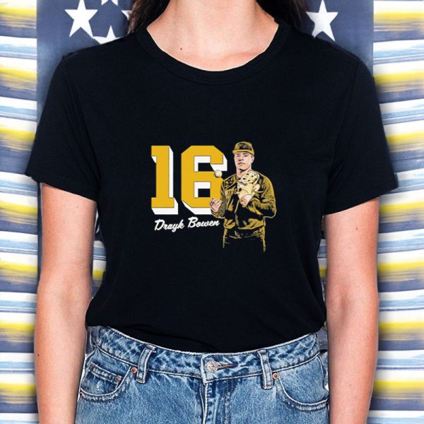 Drayk Bowen #16 Notre Dame Baseball T-shirt
