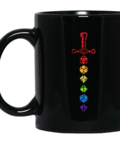 Dungeons Dice Sword Mugs 1