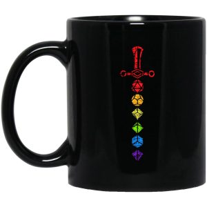 Dungeons Dice Sword Mugs 1