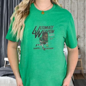 Eagles Ultimate Weapon Randall Cunningham T Shirt 2