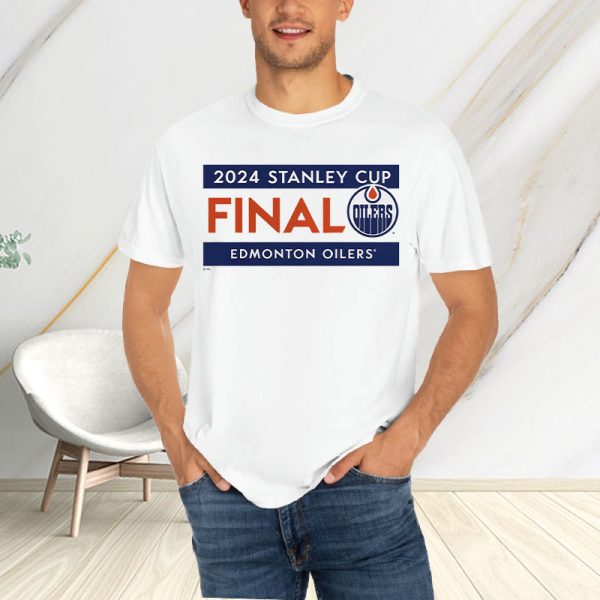 Edmonton Oilers Fanatics 2024 Stanley Cup Final Roster T-Shirt