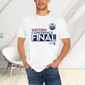 Edmonton Oilers Fanatics 2024 Western Conference Finals T Shirt 1