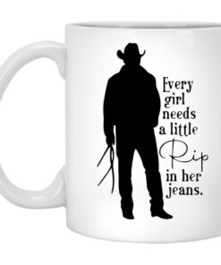 Every Girl Needs A Little Rip In Her Jeans Mugs 1