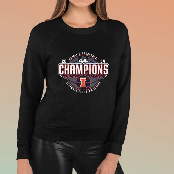 Fighting Illini 2024 Wbit Champions Shirts