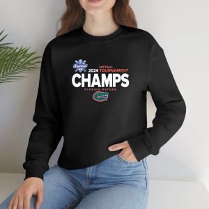 Florida Gators 2024 Sec Softball Conference Tournament Champions Locker Room T-Shirt