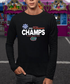 Florida Gators 2024 Sec Softball Conference Tournament Champions Locker Room T Shirt 2