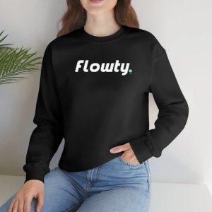 Flowty Mid Logo T Shirt 1