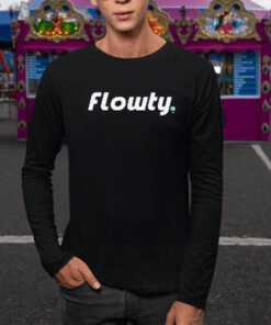 Flowty Mid Logo T Shirt 2