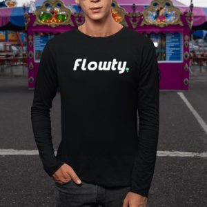 Flowty Mid Logo T Shirt 2