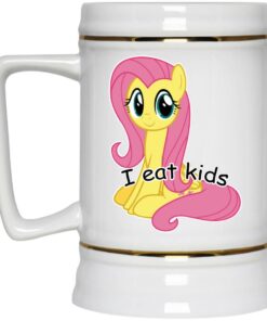 Fluttershy I Eat Kids Mugs 3