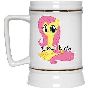 Fluttershy I Eat Kids Mugs 3