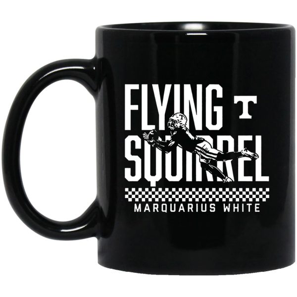 Flying Squirrel Marquarius White Mugs