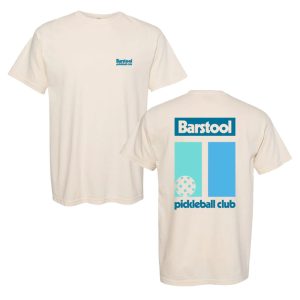 Fore Play BARSTOOL PICKLEBALL CLUB RETRO T-SHIRT