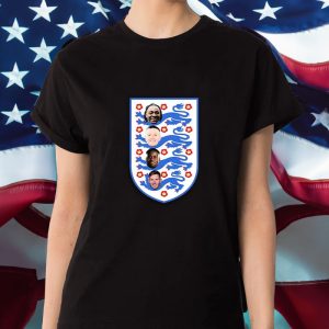 Four Lions Omari Patrick Marc Guehi England Team T-Shirt