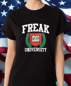 Freak University Crewneck T Shirt 1