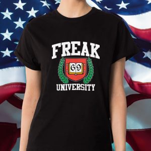 Freak University Crewneck T Shirt 1