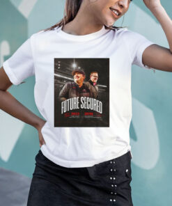 Future Secured 2033 Kirby Smart Head Football Coach 2030 Josh Brooks J Reid Parker Director Of Athletics T Shirt 1