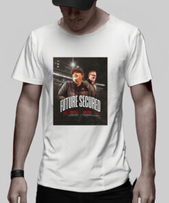 Future Secured 2033 Kirby Smart Head Football Coach 2030 Josh Brooks J Reid Parker Director Of Athletics T Shirt 2