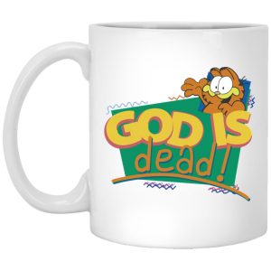 Garfield God Is Dead Mugs 1