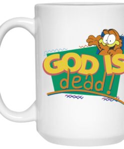 Garfield God Is Dead Mugs 1 Garfield God Is Dead Mugs 2