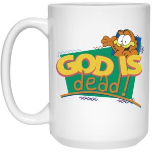 Garfield God Is Dead Mugs 2