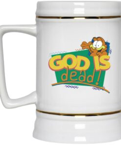 Garfield God Is Dead Mugs 2 Garfield God Is Dead Mugs 3