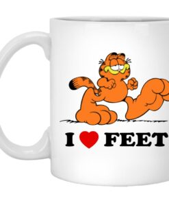Garfield I Love Feet Mugs 1