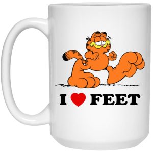 Garfield I Love Feet Mugs 3