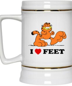 Garfield I Love Feet Mugs 3 Garfield I Love Feet Mugs 4