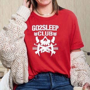 Go2sleep Club Skull And Gun T Shirt 1