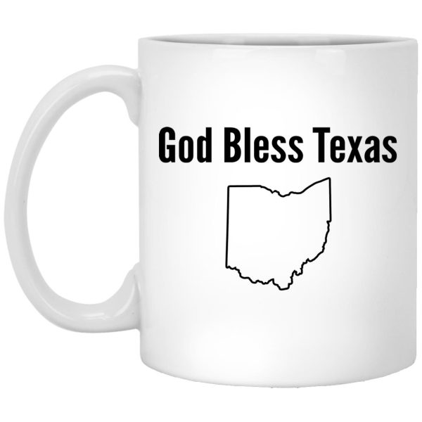 God Bless Texas Mugs