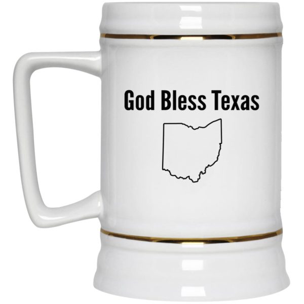 God Bless Texas Mugs