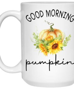 Good Morning Pumpkin Mugs 2