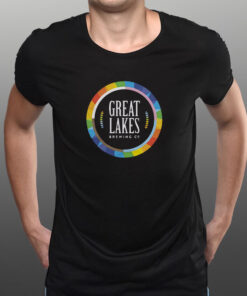 Great Lakes Brewing Company Pride Circle T-Shirt 1 Great Lakes Brewing Company Pride Circle T Shirt 2