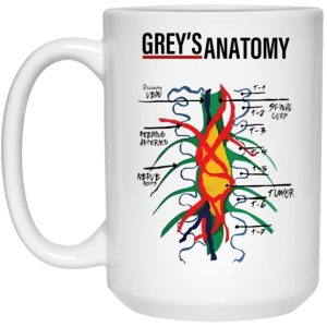 Greys Anatomy Vien Spial Corp Feeping Arteries Mug 3