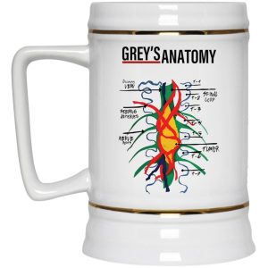 Greys Anatomy Vien Spial Corp Feeping Arteries Mug 4