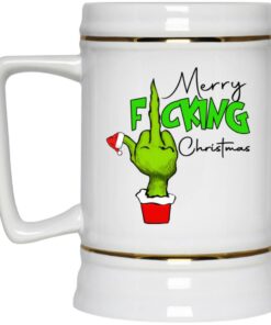 Grinch Merry F cking Christmas Mugs 3