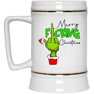 Grinch Merry F cking Christmas Mugs 3