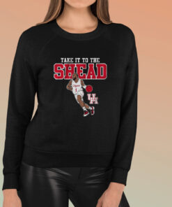 HOUSTON BASKETBALL JAMAL SHEAD TAKE IT TO THE SHEAD T SHIRT 1