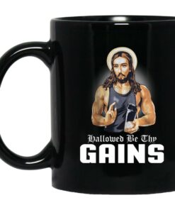 Hallowed Be Thy Gains Mugs 1
