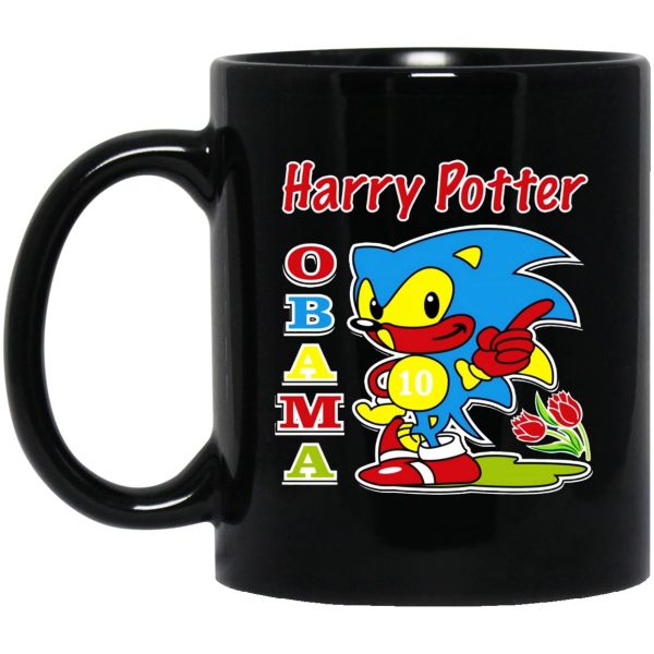 Harry P-tter Oba-a Sonic Mugs