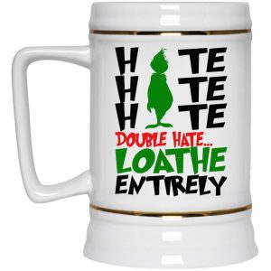 Hate Hate Hate Double Hate Loathe Entirely Mugs 3