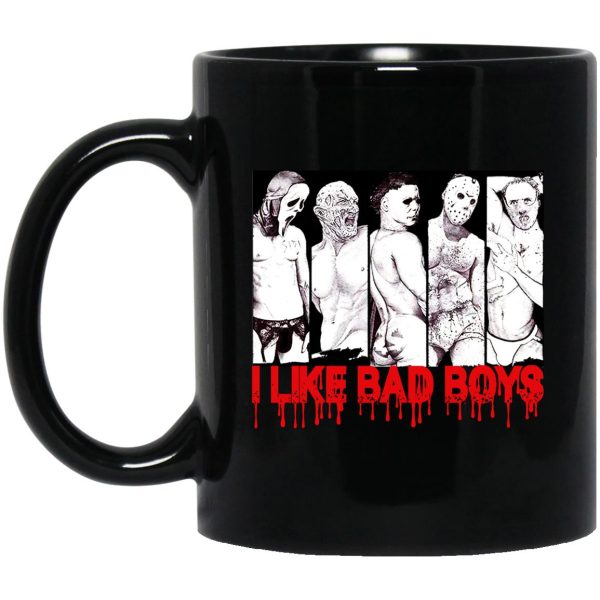 Horror Characters – I Like Bad Boys Mugs