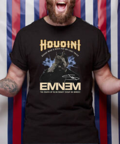 Houdini Guess Whos Back For My Last Trick Eminem The Death Of Slim Shady T Shirt 1