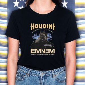 Houdini Guess Whos Back For My Last Trick Eminem The Death Of Slim Shady T Shirt 2