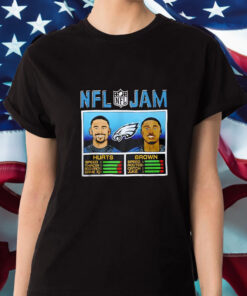 Hurts Brown Nfl Jam T Shirt 2