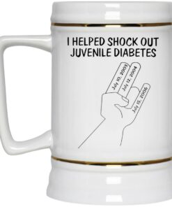 I Helped Shock Out Juvenile Diabetes Mugs 2 I Helped Shock Out Juvenile Diabetes Mugs 3